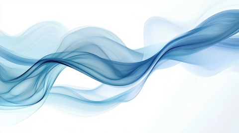 柔美蓝色曲线