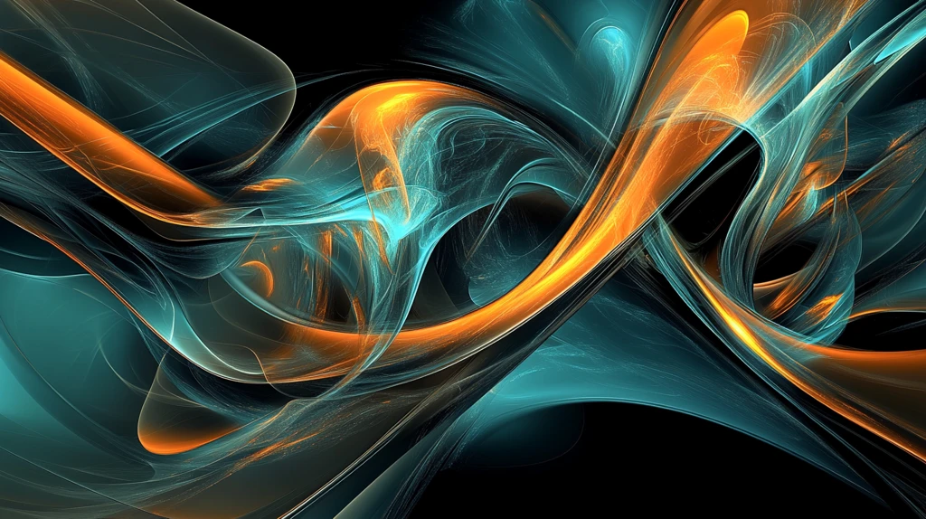 烟雾彩色动感线条