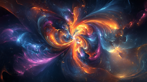 循环旋转扭曲汇聚融合