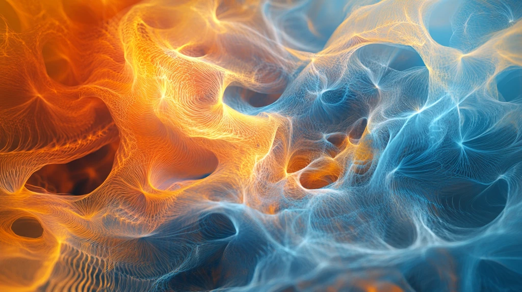 抽象流体花纹背景