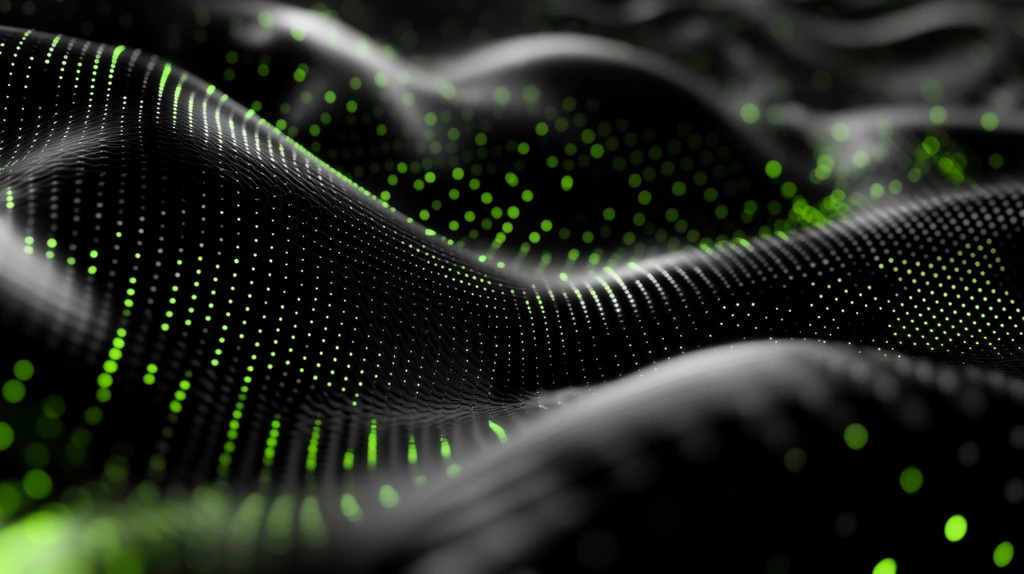 黑绿科技创意背景