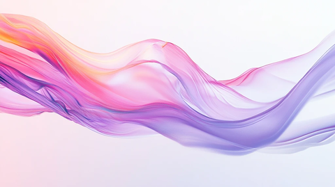 流光渐变彩色炫酷飘带