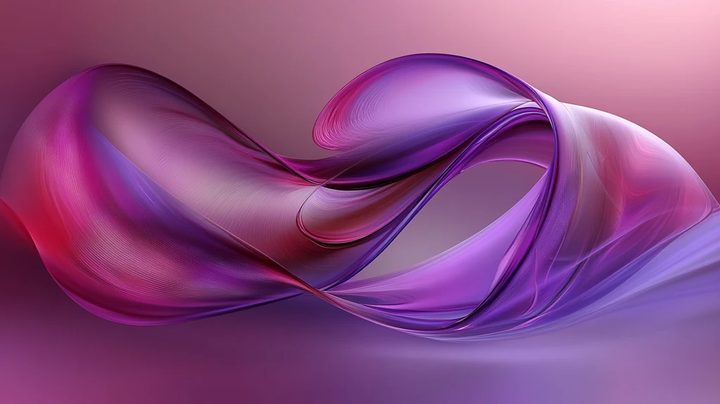 飘逸活力紫色梦幻