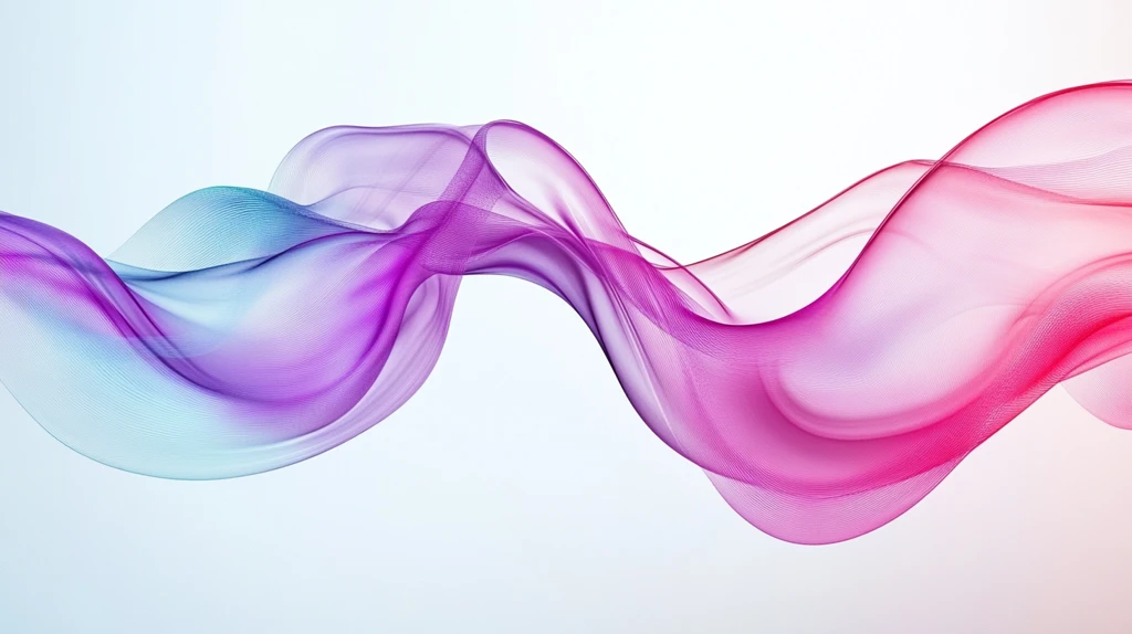 曲线线条丝带飘带流体