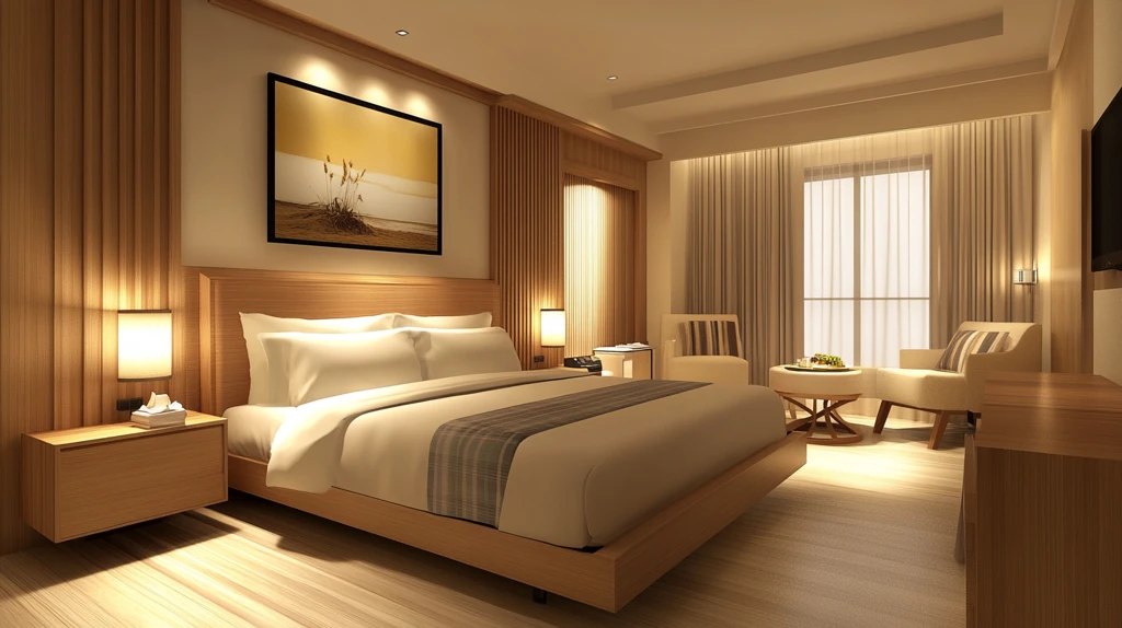 豪华酒店卧室设计