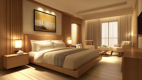 豪华酒店卧室设计