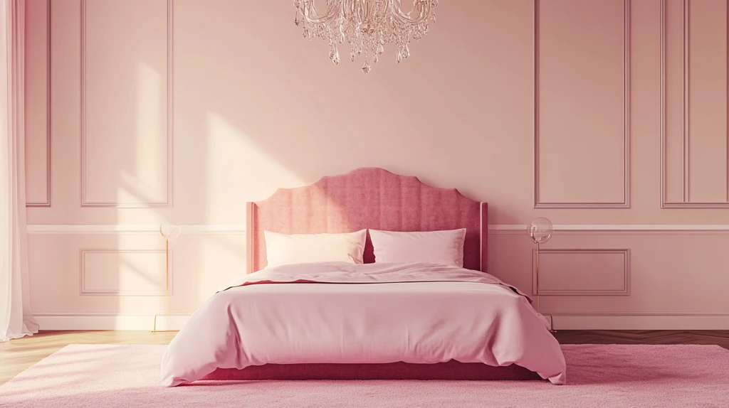 粉色卧室