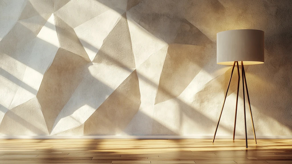 几何光影背景墙
