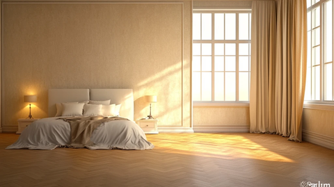 黄色室内暖光太阳光