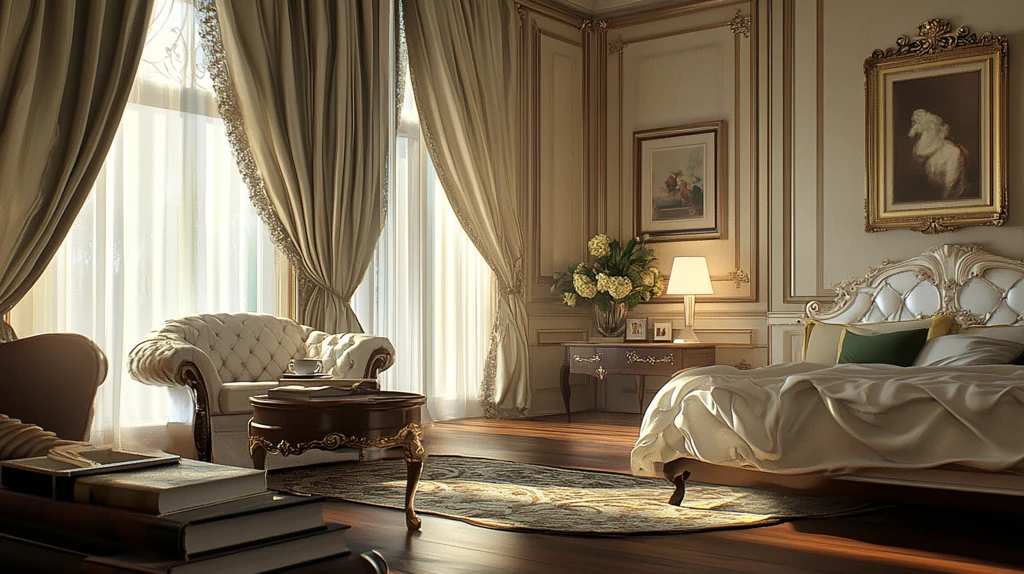 经典欧式房间背景