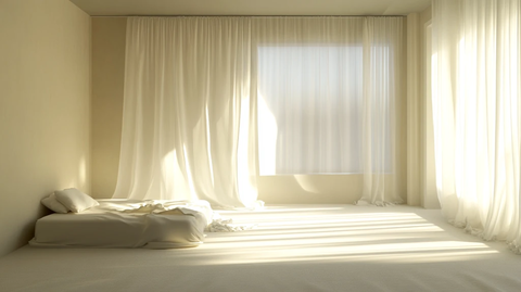 黄色室内暖光太阳光