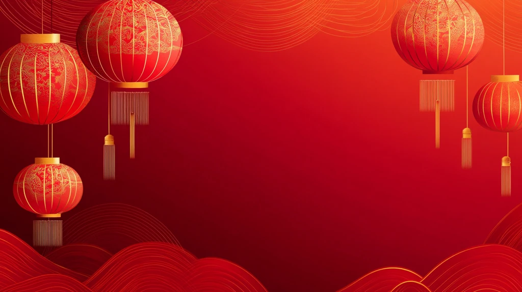 灯笼喜庆背景