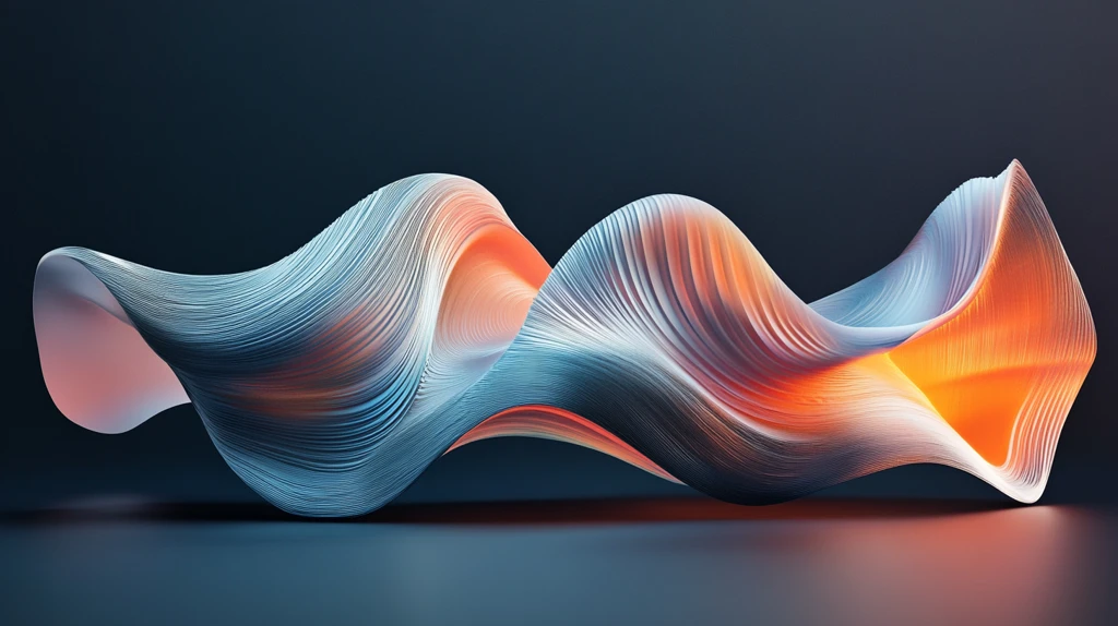 立体渐变发光体设计