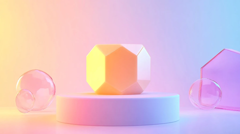 立体渐变发光体设计