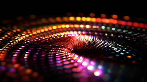 网点创意特效背景