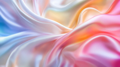 炫彩丝绸背景