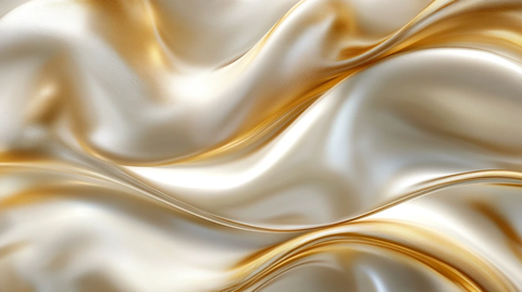 金色抽象流体纹理背景