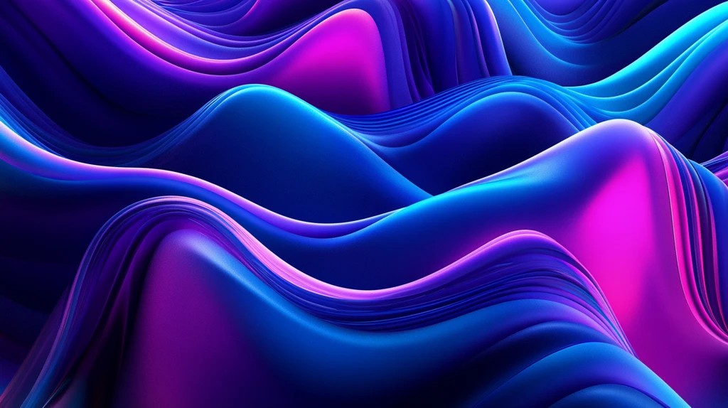 炫彩背景流体线条