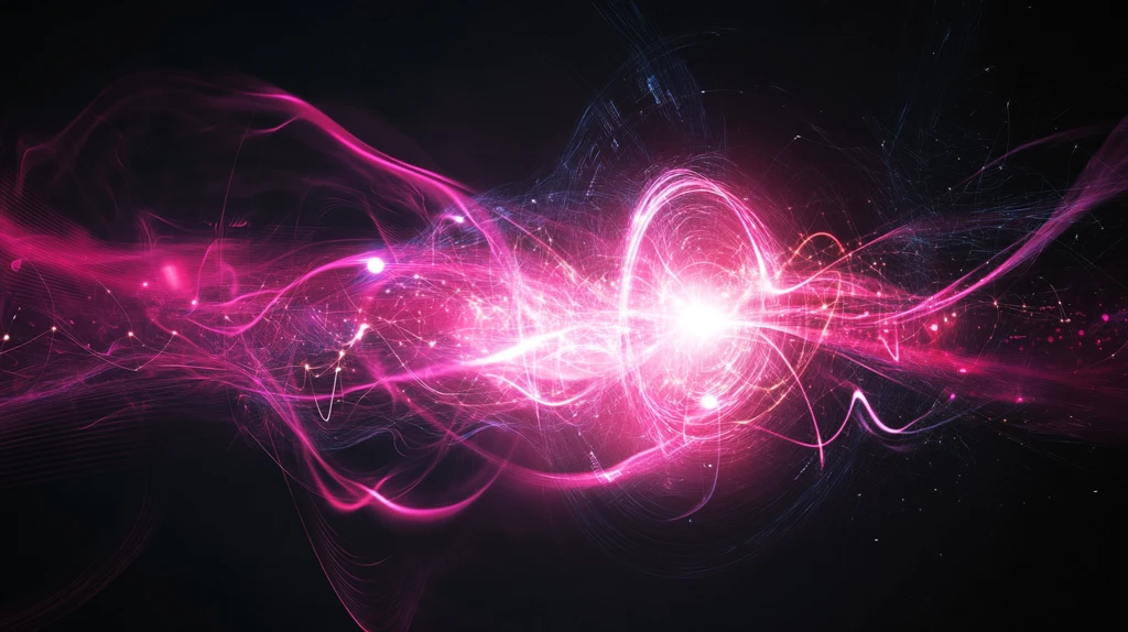 梦幻光效粉色线条