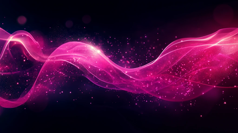 梦幻光效粉色线条