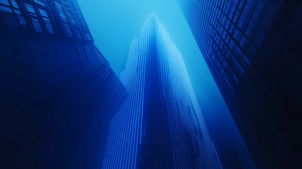 企业高端蓝色背景