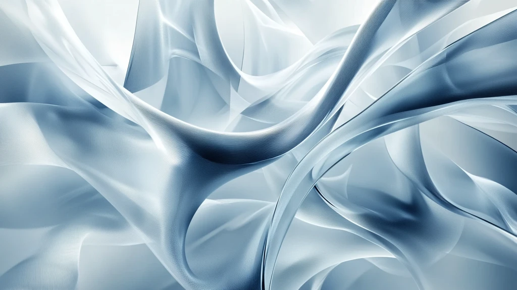 蓝色动感丝绸背景