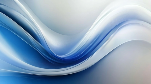 柔美蓝色曲线