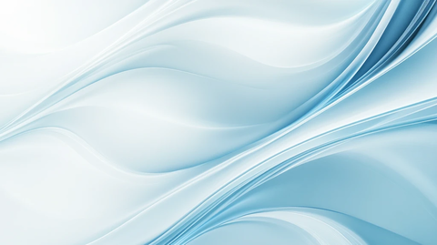 柔美蓝色曲线