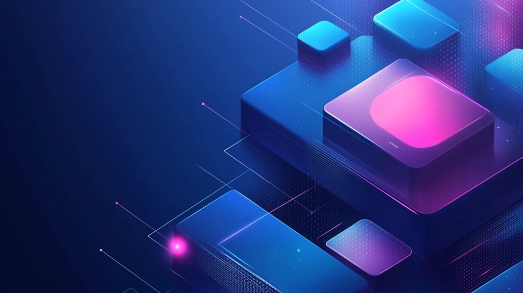 科技风渐变背景