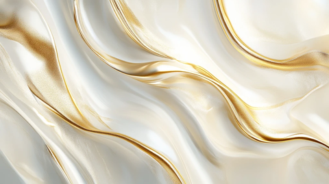 金色抽象流体纹理背景