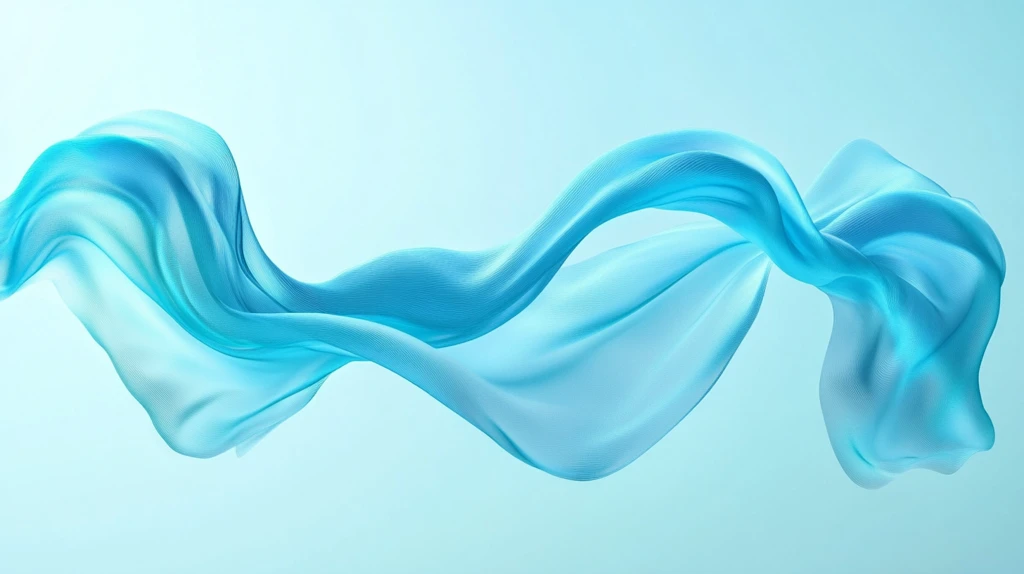 曲线线条丝带飘带流体