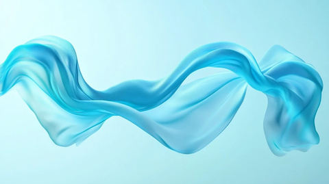 曲线线条丝带飘带流体