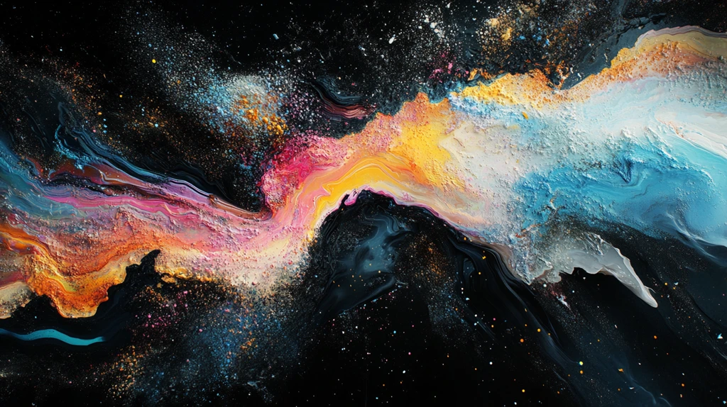 海洋流体画宇宙