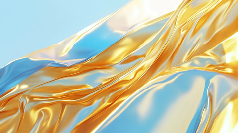 金色缎布绸布花纹