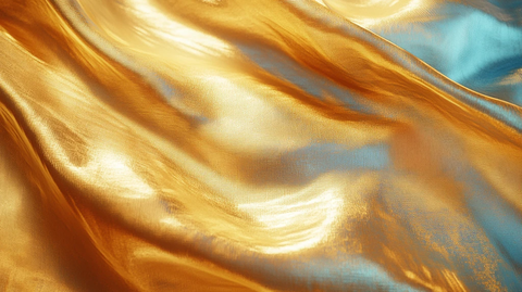 金色缎布绸布花纹