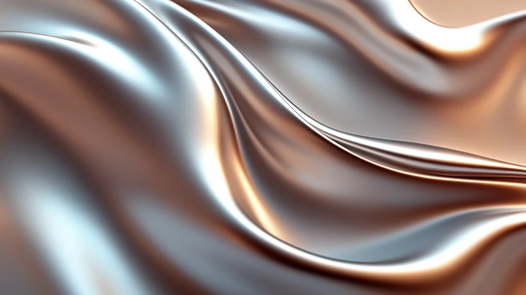 咖啡色动感丝绸顺滑