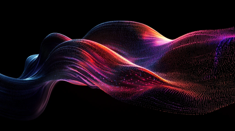 烟雾彩色动感线条