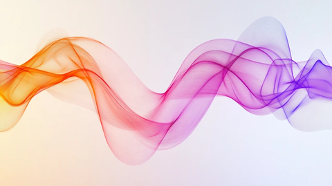 飘带唯美波浪线