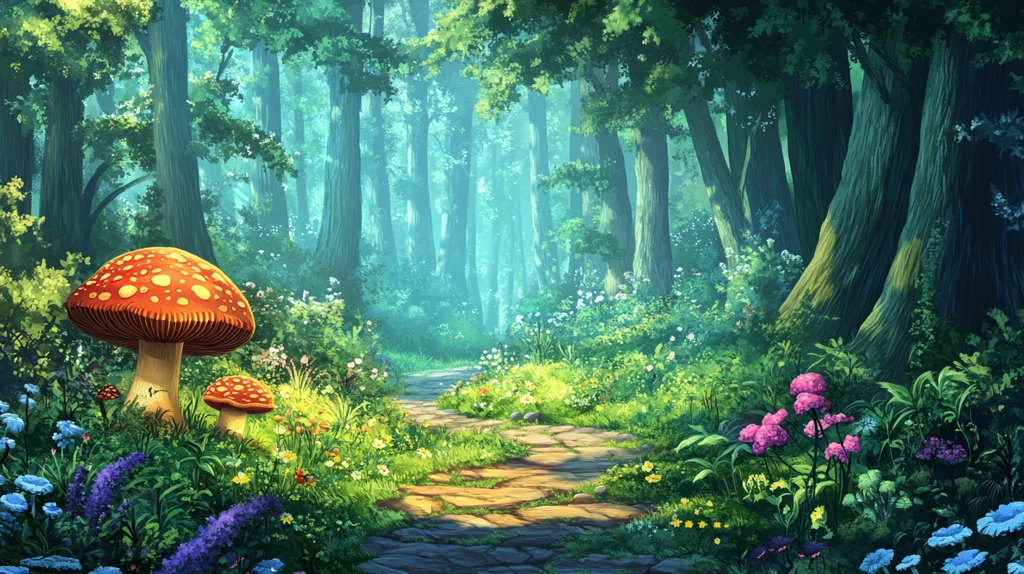 森系场景童话森林