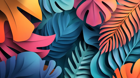 前卫风格立体感背景