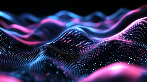 网点创意特效背景