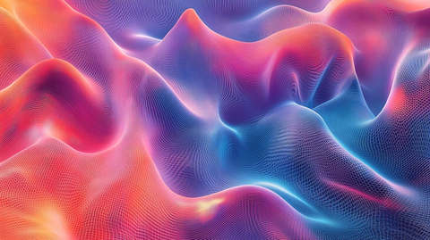 肌理彩色流体背景