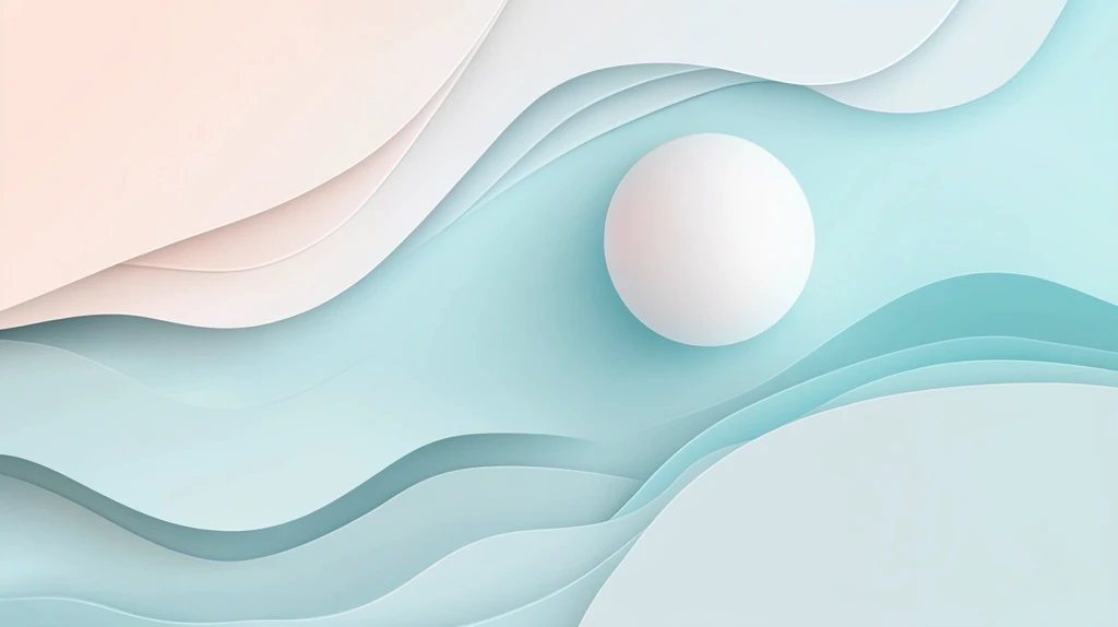 简洁大气拼色曲线纹理