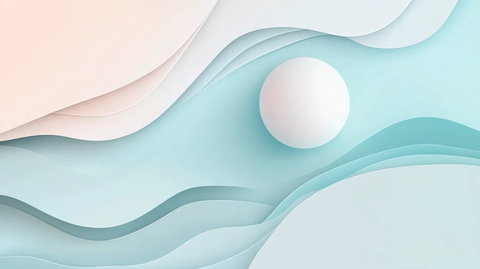 简洁大气拼色曲线纹理