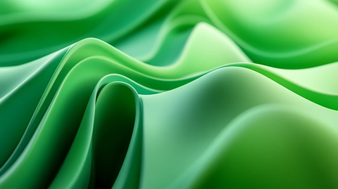 绿色渐变扭曲的