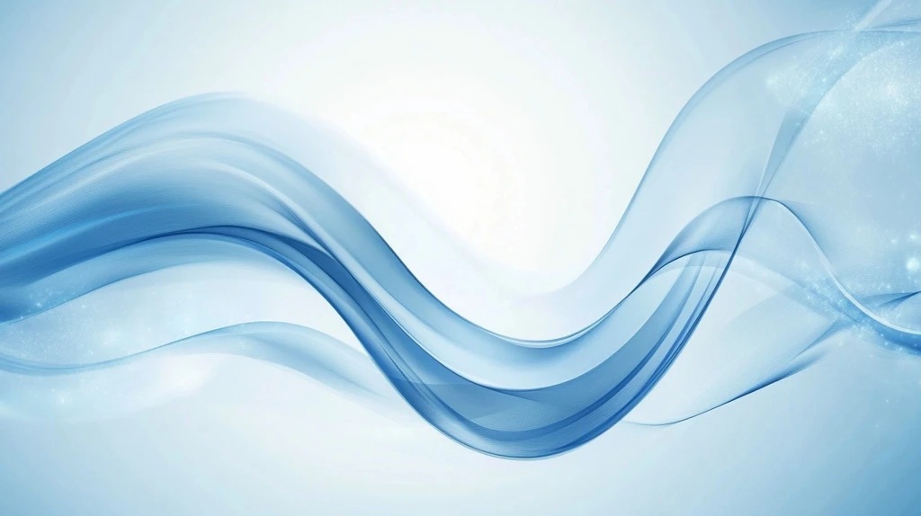 蓝色弯曲唯美科技