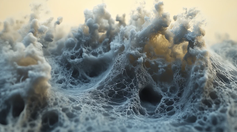 雾中融化的形状