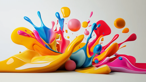 艺术创意多彩动感