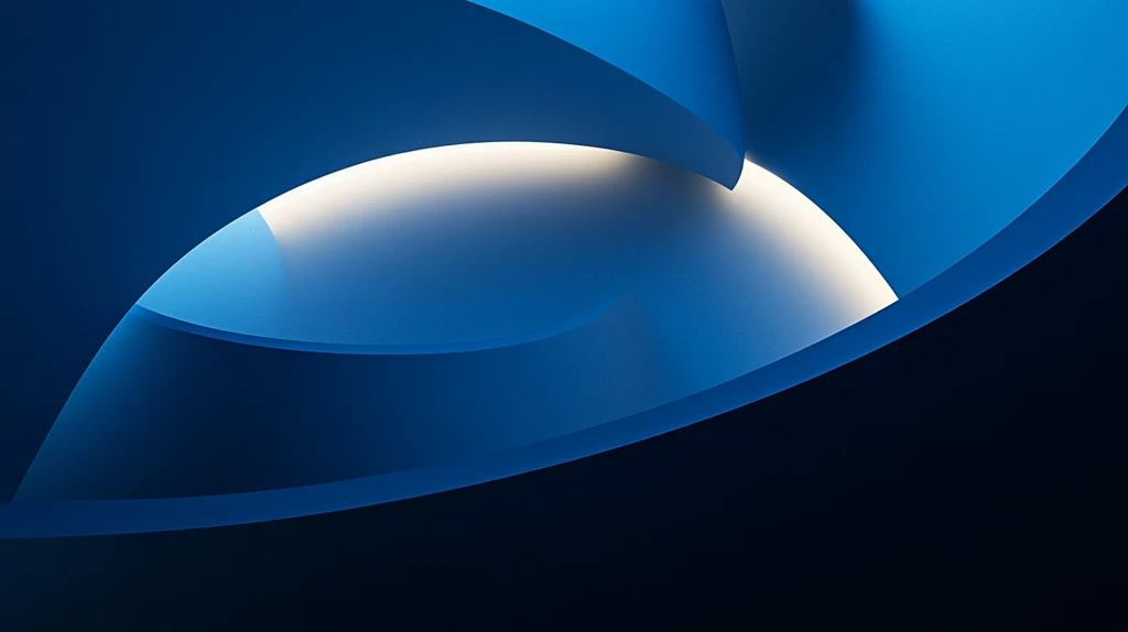 简约大气蓝色画面