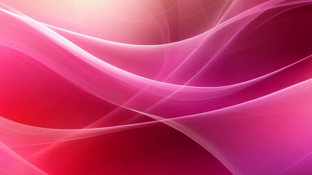 桃红色柔美曲线